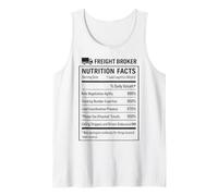 Funny Freight Broker Logistics Tank Top