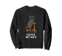 Funny French Bulldog Outta My Way Cool Dog Sweatshirt