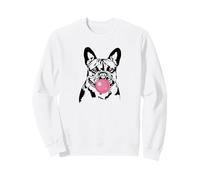 Funny French Bulldog Portrait dog mom Frenchie dogs Sweatshirt
