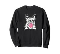 Funny French Bulldog Portrait dog mom Frenchie dogs Sweatshirt