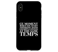 Funny French English Multilingual Bilingual Language Joke Case for iPhone XS Max