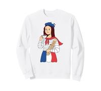Funny French Mona Lisa Sweatshirt