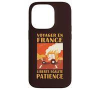 Funny French Road Trip Be Patient on the Highway Case for iPhone 14 Pro