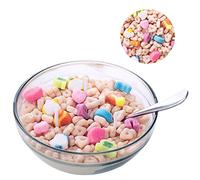 Funny French Vanilla Cereal Bowl with Metal Spoon Scented Soy Candle Morning Ritual Gift