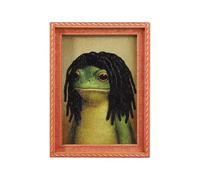 Funny Fridge Magnets | Frog Photo Frame Decoration for Refrigerator - Magnetic Sticker Whiteboard - for Kitchen, Classroom, Bedroom, Dormitory, Whiteboard, Apartment Students Univ