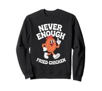 Funny Fried Chicken Retro Sweatshirt