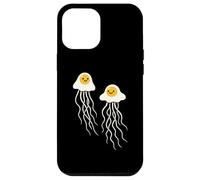 Funny Fried Egg Jellyfish Breakfast Ocean Humor Pun Case for iPhone 12 Pro Max