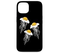 Funny Fried Egg Jellyfish Breakfast Ocean Humor Pun Case for iPhone 13