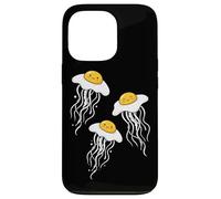 Funny Fried Egg Jellyfish Breakfast Ocean Humor Pun Case for iPhone 13 Pro