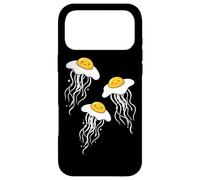 Funny Fried Egg Jellyfish Breakfast Ocean Humor Pun Case for iPhone 17 Pro Max