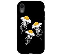 Funny Fried Egg Jellyfish Breakfast Ocean Humor Pun Case for iPhone XR