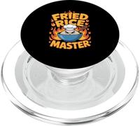 Funny Fried Rice Master Angry Bowl Character PopSockets PopGrip for MagSafe