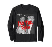 Funny Friedrich Merz Left Merch Tax The Rich Long Sleeve T-Shirt