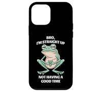 Funny Frog Bro I'm Straight Up Not Having a Good Time Case for iPhone 12 mini