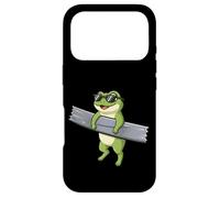Funny Frog Duct Tape Animal Lover Zoo Boys Girl Kids Case for iPhone 17 Pro