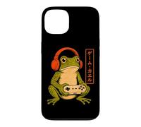 Funny Frog Gamer Headphones Controller Japanese Gaming Art Case for iPhone 13