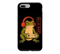 Funny Frog Gamer Headphones Controller Japanese Gaming Art Case for iPhone 7 Plus/8 Plus