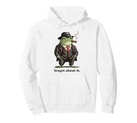Funny Frog Gangster Meme Smoking Cigar Pullover Hoodie