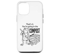 Funny Frog Gardener Composting Hobby Organic Farming Graphic Case for iPhone 12/12 Pro