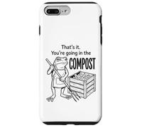 Funny Frog Gardener Composting Hobby Organic Farming Graphic Case for iPhone 7 Plus/8 Plus