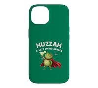 Funny Frog Knight Huzzah Salt On My Senses Margarita Sarcasm Case for iPhone 14