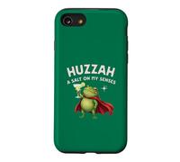 Funny Frog Knight Huzzah Salt On My Senses Margarita Sarcasm Case for iPhone SE (2020) / 7/8