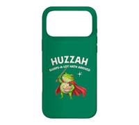 Funny Frog Knight Huzzah Slurps-A-Lot Hath Arrived Ramen Case for iPhone 17 Pro Max