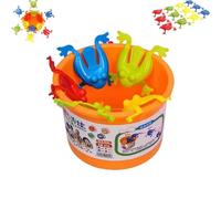 Funny Frog Learning Toy,Engaging Learning Moments Joyful Experiences For Children’s Play Jumping Toy Frogs,Children S Toddlers Educational Play(A)