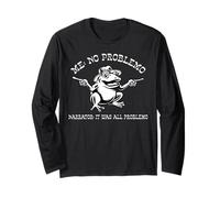Funny Frog Meme Toad Humor Me No Problemo Narrator Problemo Long Sleeve T-Shirt