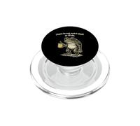 Funny Frog Meme Weird Stuff Saying Retro Humor Design PopSockets PopGrip for MagSafe