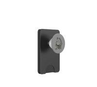 Funny Frog on Stool - Cute Toad PopSockets PopWallet for MagSafe