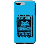 Funny Frog Peeking Over Log Doing Something Weird Again Case for iPhone 7 Plus/8 Plus