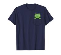 Funny Frog Pocket Pal Cute Amphibian Nature Frog Vibes T-Shirt