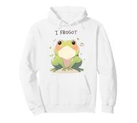 Funny Frog Pun Cute Animal Humor Pullover Hoodie