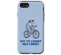 Funny Frog Riding Bicycle Off To Commit Mild Crimes Meme Case for iPhone SE (2020) / 7/8