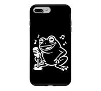 Funny Frog Singing Music Lover Humor Cute Animal Microphone Case for iPhone 7 Plus/8 Plus