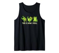 Funny Frog This Is How I Roll Animal Lover Boys Girls Kids Tank Top