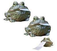 Funny Frog Tissue Holder, Unique Whimsical Toad Tissue Box Decoration Cover, Creative Toilet Paper Rack with Whimsical Design for Kitchen, Bathroom, Or Bedroom