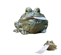 Funny Frog Tissue Holder, Unique Whimsical Toad Tissue Box Decoration Cover, Creative Toilet Paper Rack with Whimsical Design for Kitchen, Bathroom, Or Bedroom