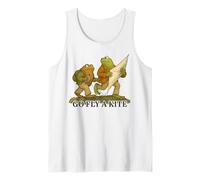 Funny Frog Toad Go Fly A Kite Graphic Men Women Kids Tank Top