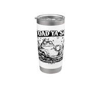 Funny Frog Toad Ya So Cottage Sarcastic Pun Stainless Steel Insulated Tumbler