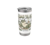 Funny Frog Toad Ya So Cottagecore Meme Stainless Steel Insulated Tumbler