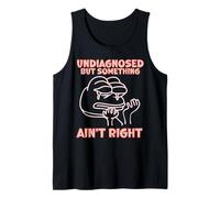 Funny Frog Undiagnosed Mental Health Autism ADHD Tank Top