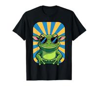 Funny Frog Wearing Sunglasses Animal Jokes Value Graphic T-Shirt