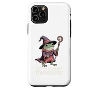 Funny Frog Wizard Off to Commit Tomfoolery Frog Meme Fantasy Case for iPhone 11 Pro