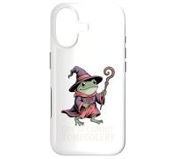 Funny Frog Wizard Off to Commit Tomfoolery Frog Meme Fantasy Case for iPhone 17