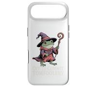Funny Frog Wizard Off to Commit Tomfoolery Frog Meme Fantasy Case for iPhone Air