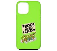 FUNNY FROGS AGAINST FASCISM Case for iPhone 12 Pro Max