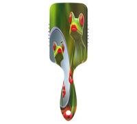 Funny Frogs Green Massage Comb, Anti Static Brush, Hair Brushes Women