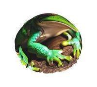 Funny Frogs shower caps with a double layer of, hold your hair well whether using them while showering or taking bath.